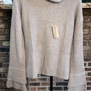Philosophy Women's Cowl Neck Sweater - Taupe